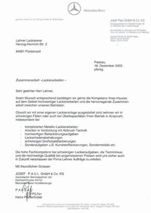 Referenz: JOSEF PAUL GmbH & Co. KG